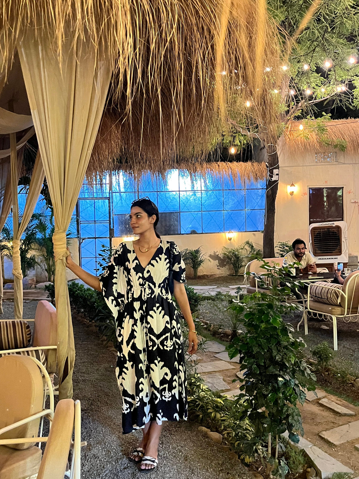 Buy Cotton Kaftan Dress Online at Best Price From PapayaWhims