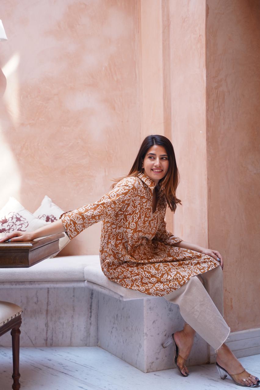 Hand Block Print Kurtas Manufacturers in 2024: PapayaWhims