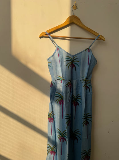 Ada gathered dress