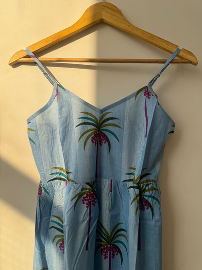 Ada gathered dress