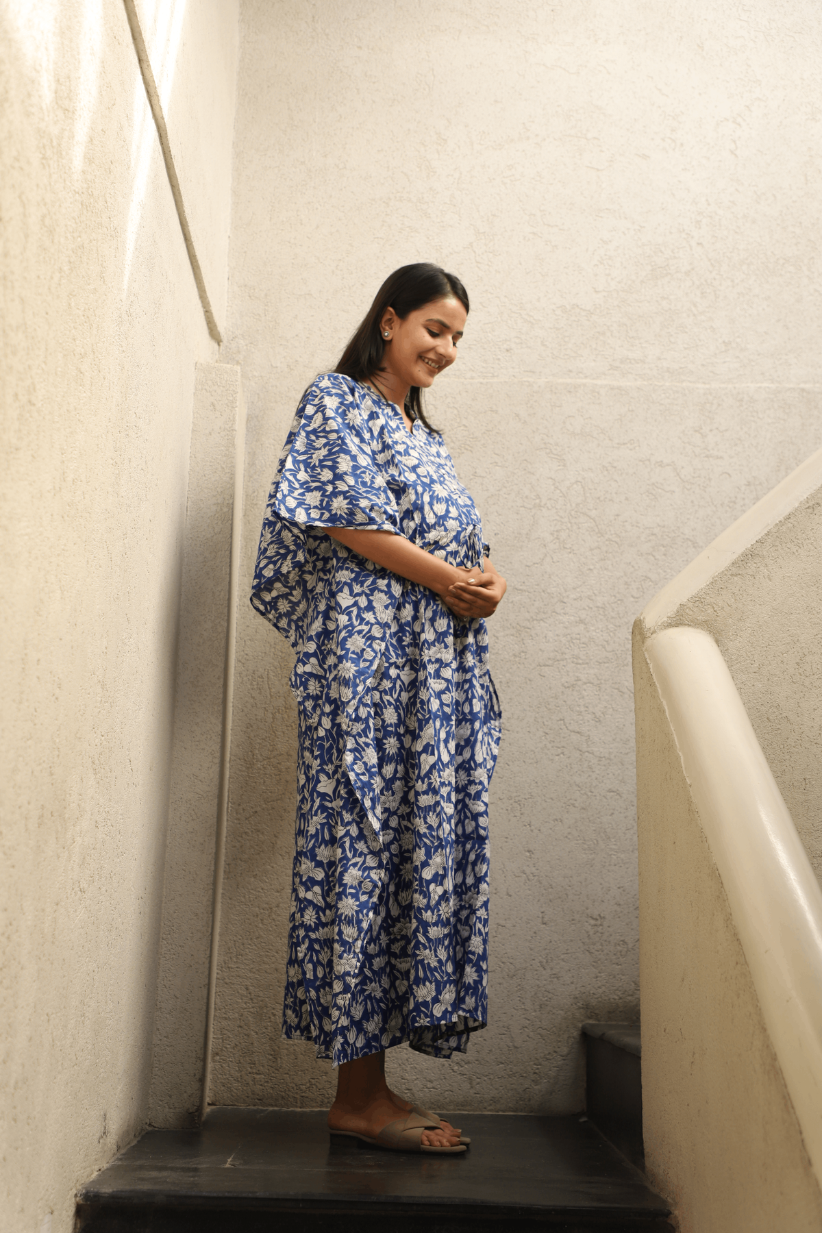 Summer Sorbet Maternity Kaftan