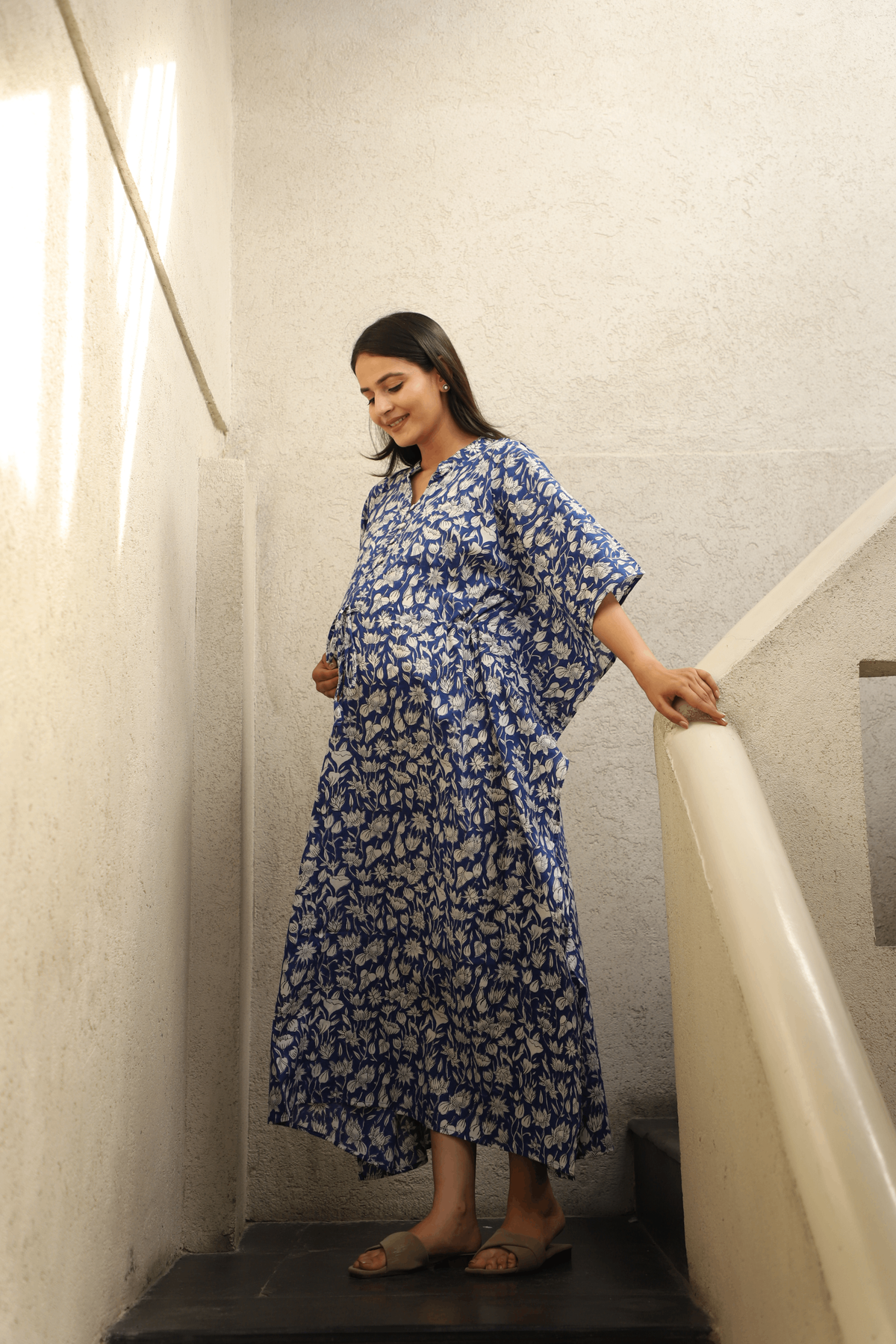 Summer Sorbet Maternity Kaftan