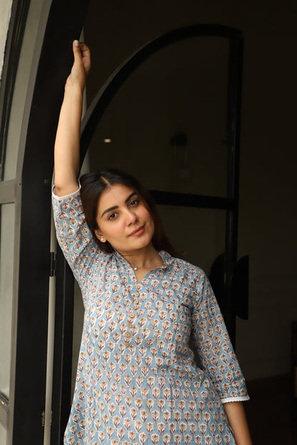Blue Mora Co-ord