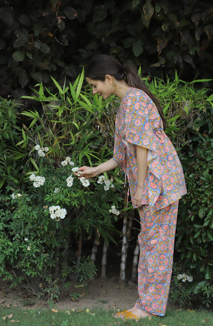 Swirling  Kaftan Jammies