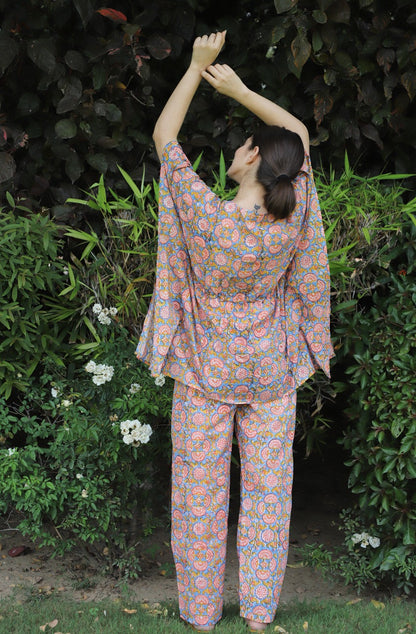 Swirling  Kaftan Jammies